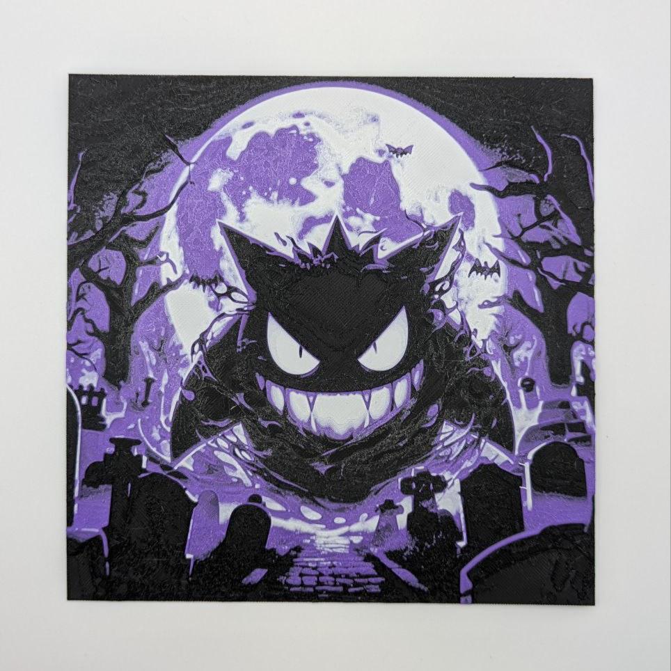 Gengar - Litografía